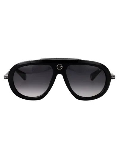 Philipp Plein Legacy Sunglasses In Black