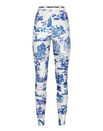 Philipp Plein Leggings En Plein Air In Multi