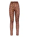 Philipp Plein Leggings Leopard In Multi