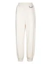 Philipp Plein Signature Logo-embroidered Joggers In White