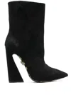 Philipp Plein Leopard-sole 130mm Ankle Boots In Black