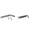 Philipp Plein Lightweight Rectangular Men's Eyeglasses In Transparent