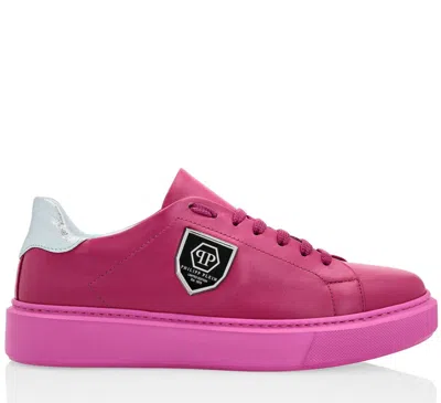 Philipp Plein Limited Edition Lo-top Sneakers In Pink
