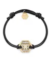 Philipp Plein Linked Cotton Cord Bracelet