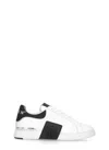 Philipp Plein Nappa Leather Sneakers Low Top Hexagon In Multi