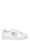Philipp Plein `arrow Force` Low-top Sneakers In White