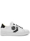 Philipp Plein Lo Top Sneakers In White