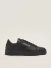 Philipp Plein Lo-top Nappa Sneaker In Black