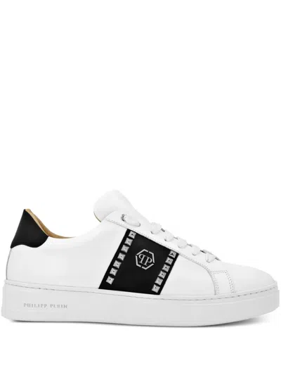 Philipp Plein Lo-top Sneakers In 白色