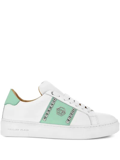 Philipp Plein Lo-top Sneakers In 白色