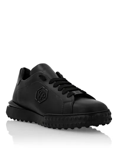 Philipp Plein Lo-top Sneakers In Black