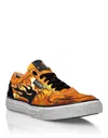 Philipp Plein Lo-top Sneakers Flame In Multi