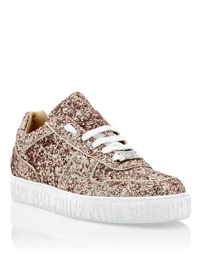 Philipp Plein Lo-top Sneakers Glitter King Power In Multi