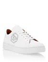 Philipp Plein Hexagon Low-top Sneakers In White