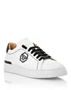 Philipp Plein Lo Top Sneakers In White