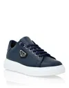 Philipp Plein Lo-top Sneakers Iconic Plein In Blue