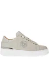 Philipp Plein Lo-top Sneakers In Neutrals