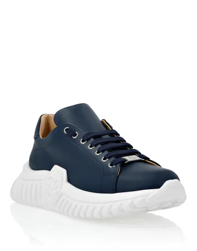 Philipp Plein Lo-top Sneakers Supersonic In Blue