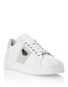 Philipp Plein Lo-top Sneakers Triangle Plein In Beige