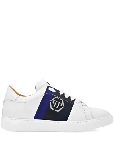Philipp Plein Lo-top Sneakers In White