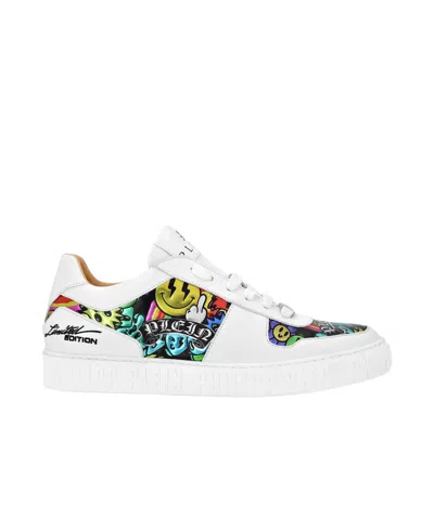Philipp Plein Lo-top Sneakers In White