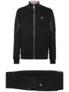 Philipp Plein Long-sleeved Sportswear And Trouser Sets In Black