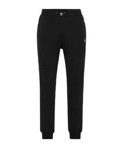 PHILIPP PLEIN LOGO CASUAL PANTS