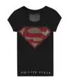 Philipp Plein Logo Detail T-shirt In Black