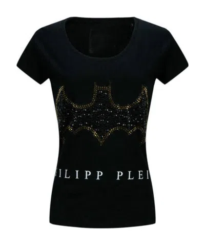 Philipp Plein Logo Detail T-shirt In Black