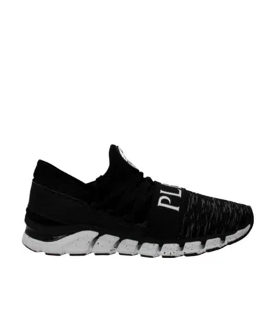 Philipp Plein Logo Details Casual Sports Shoes In Black