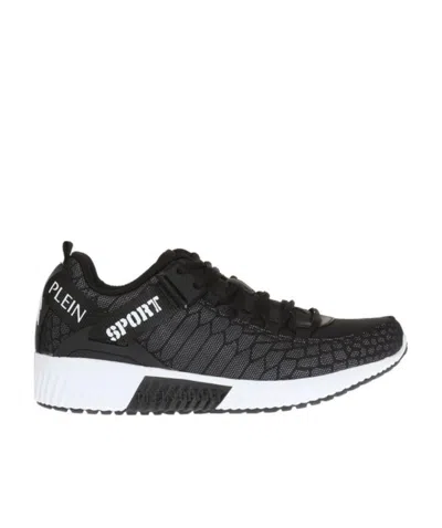 Philipp Plein Logo Details Casual Sports Shoes In Black