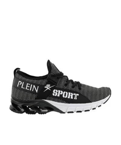 Philipp Plein Logo Details Casual Sports Shoes In Black