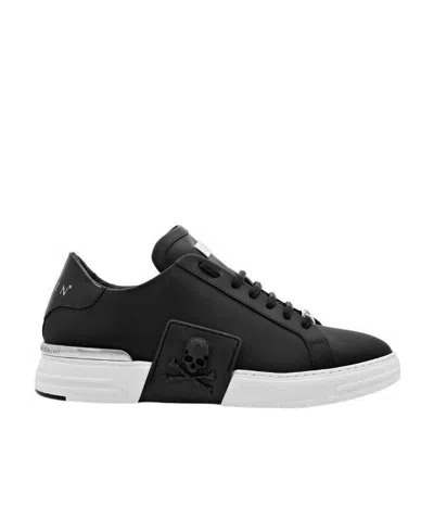 PHILIPP PLEIN LOGO DETAILS CASUAL SNEAKERS