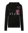 Philipp Plein Logo Details Hooded Hoodie In Black