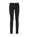 Philipp Plein Denim Super High Waist Jegging Iconic Plein In Black