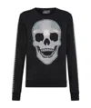 Philipp Plein Logo Details Sweater In Black