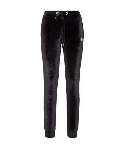 Philipp Plein Logo Details Sweatpants In Black