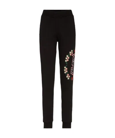 Philipp Plein Logo Details Sweatpants In Black