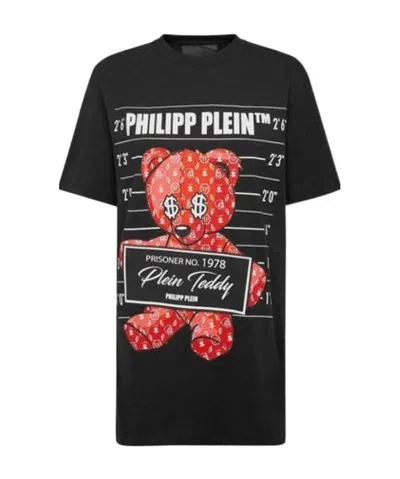 Philipp Plein Logo Details T-shirt In Black
