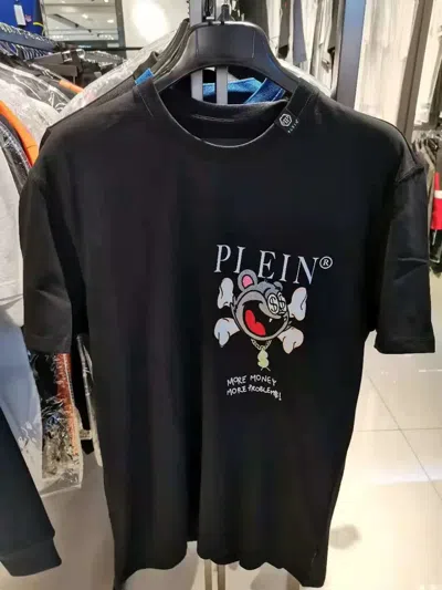 Philipp Plein Logo Details T-shirt In Black