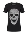 Philipp Plein Logo Details T-shirt In Black