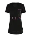 Philipp Plein Logo Details T-shirt In Black