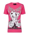 Philipp Plein Logo Details T-shirt In Red