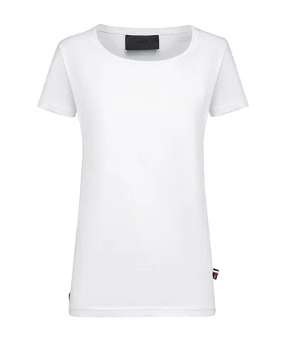 Philipp Plein Logo Details T-shirt In White