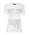 Philipp Plein Logo Details T-shirt In White