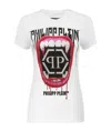 Philipp Plein Logo Details T-shirt In White