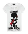 Philipp Plein Logo Details T-shirt In White