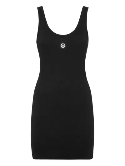 PHILIPP PLEIN LOGO DRESS