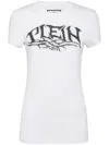 Philipp Plein Logo-print Cotton T-shirt In White