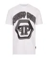 Philipp Plein Logo Print T-shirt In White